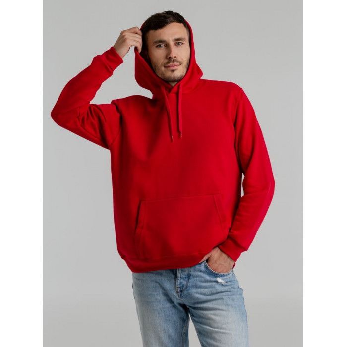 Толстовка с капюшоном Snake II красная, размер 4XL