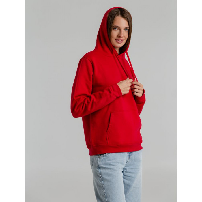 Толстовка с капюшоном Snake II красная, размер 4XL