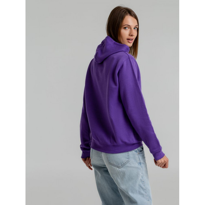 Толстовка с капюшоном Snake II темно-фиолетовая, размер 3XL