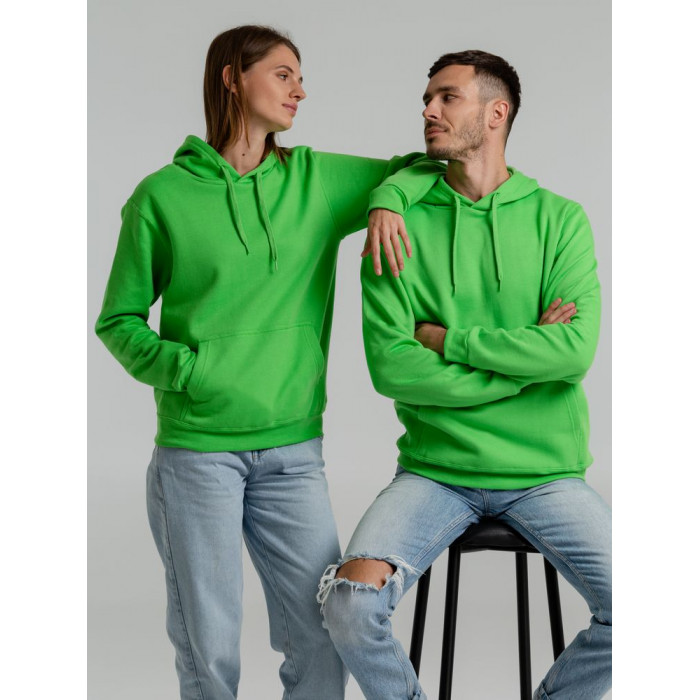 Толстовка с капюшоном Snake II зеленое яблоко, размер 3XL