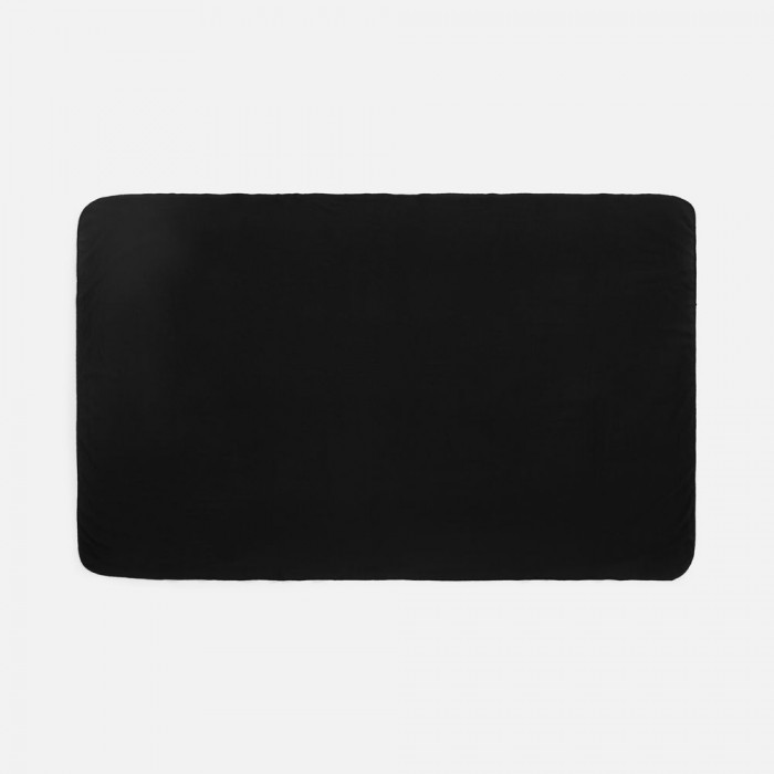 Флисовый плед Warm&Peace, черный