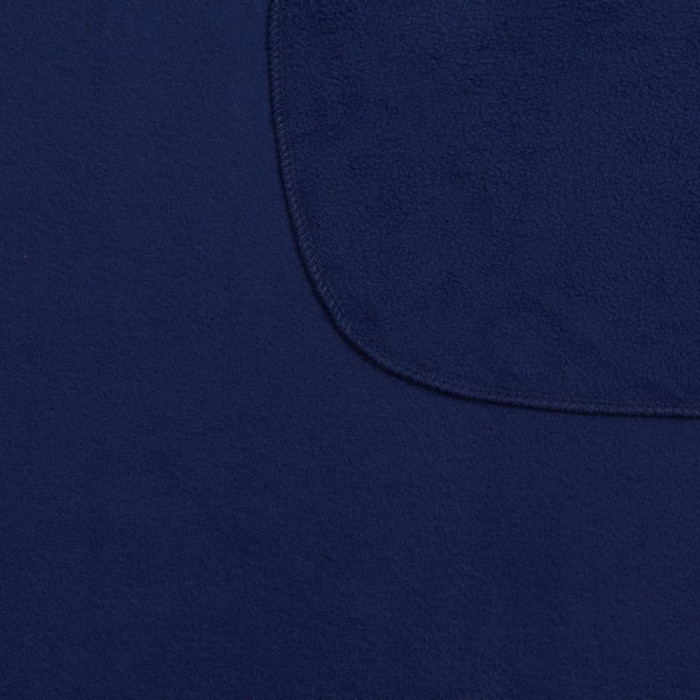 Флисовый плед Warm&Peace, синий