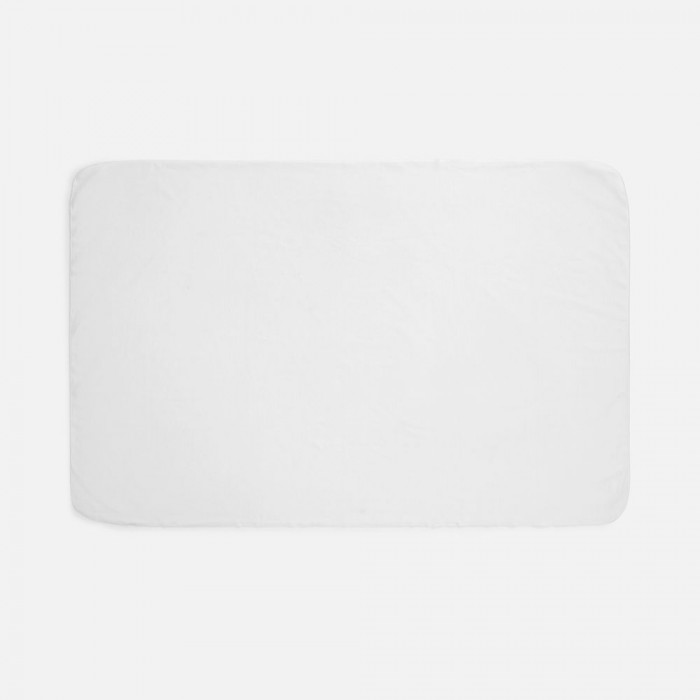 Флисовый плед Warm&Peace, белый