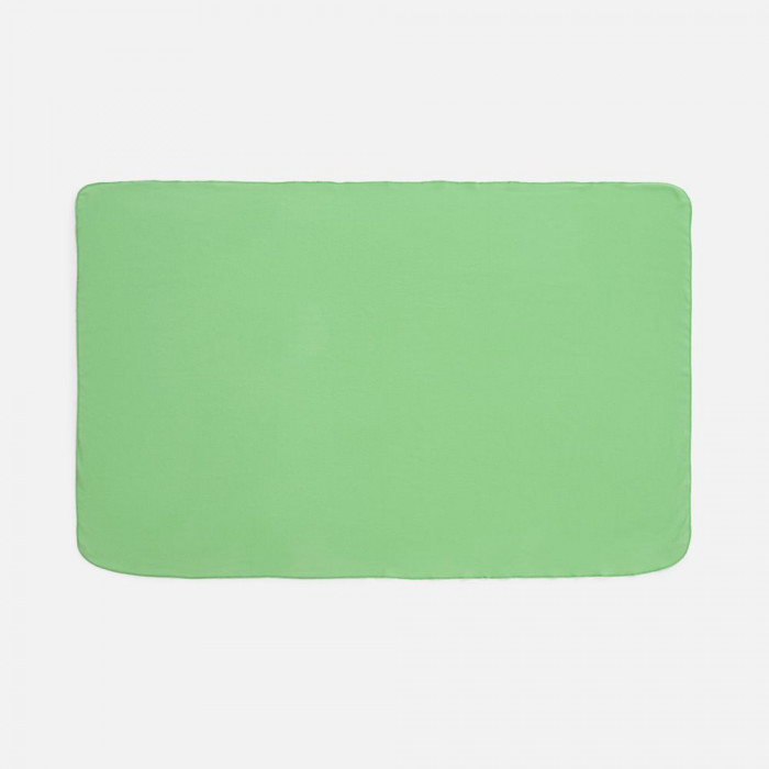 Флисовый плед Warm&Peace, светло-зеленый