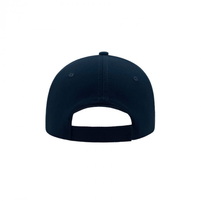 Бейсболка "LIBERTY SIX", 6 клиньев, застежка на липучке, темно-синий, 100% хлопок,плотность 250 г/м2