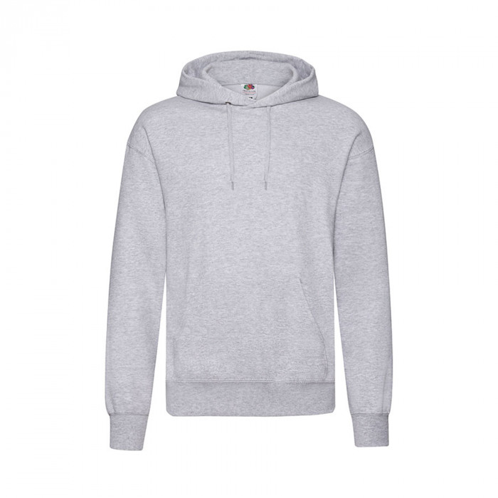 Толстовка "Classic Hooded Sweat", серый меланж_XL, 80% х/б, 20% п/э, 280 г/м2