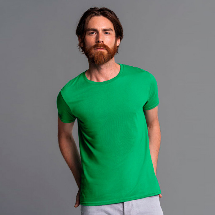 Футболка мужская "Iconic", белый, M, 100% х/б, 145 г/м2