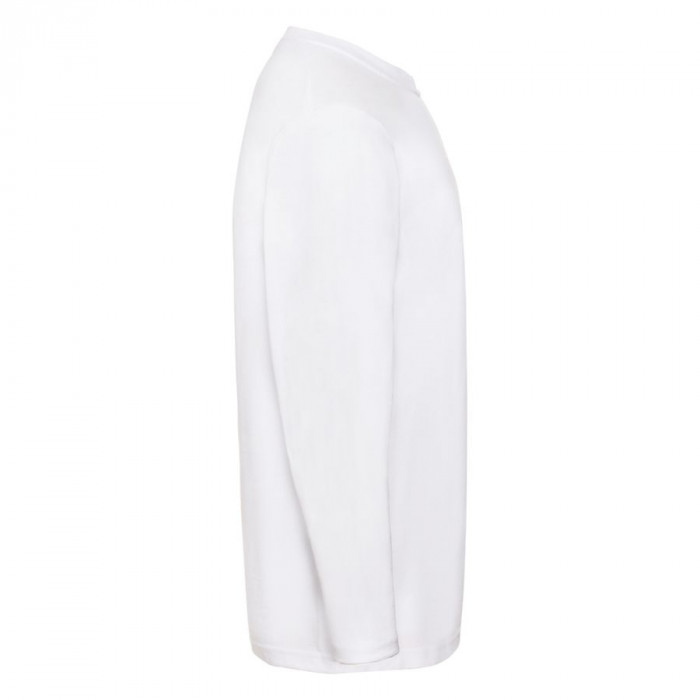 Футболка "Super Premium Long Sleeve", белый, 2XL, 100% х/б, 190 г/м2