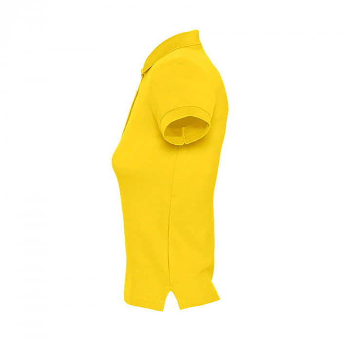 Поло "People" солнечно-желтый_S, 100% х/б, 210г/м2