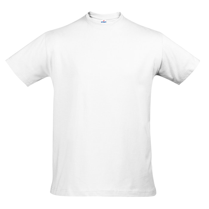 Футболка "First" 150 г/м2, 100% хлопок, белый_XL