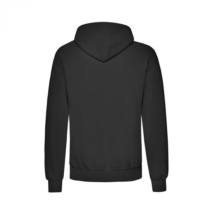 Толстовка мужская с начесом "Сlassic Hooded Sweat", черный_L, 80% х/б, 20% п/э, 280 г/м2