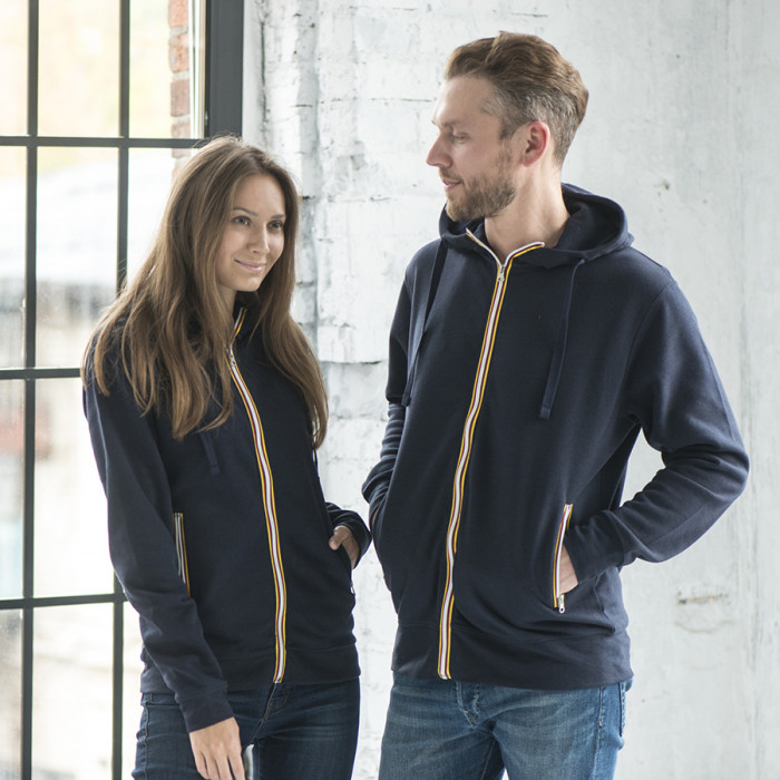 Толстовка мужская "LAS VEGAS MAN", тёмно-синий, 2XL, 65%  полиэстер, 35% хлопок, 280 г/м2