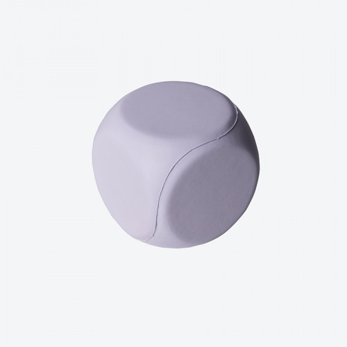 Антистресс  "Куб-приниматель решений", белый, 6х6х6 см, вспененный каучук, тампопечать