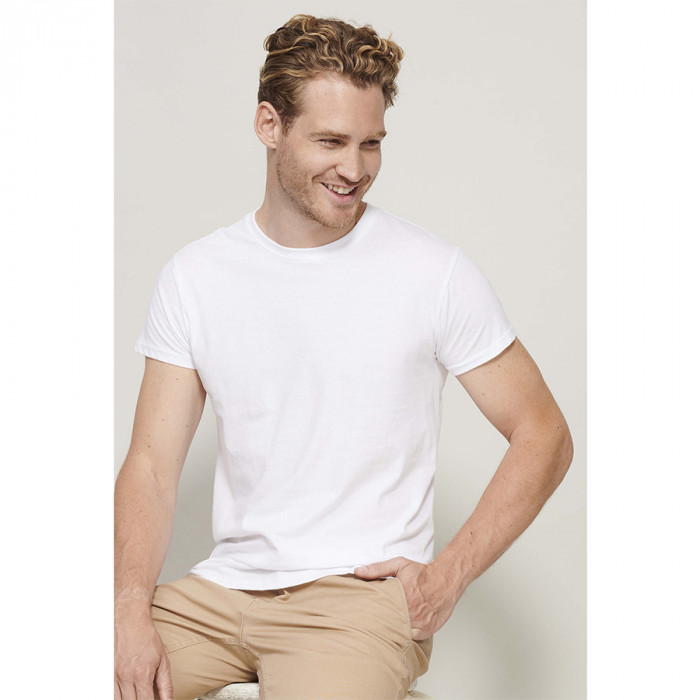 Футболка мужская "EPIC", серый меланж, 3XL, 100% органический хлопок, 140 г/м2