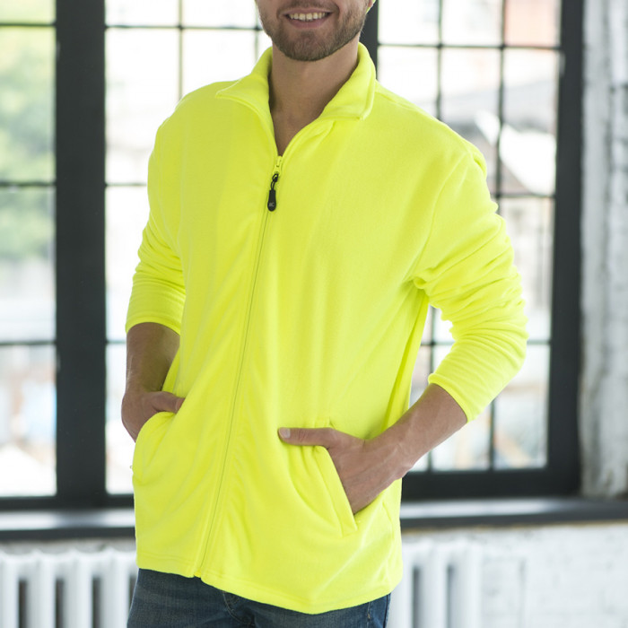 Толстовка мужская флисовая "COPENHAGEN" ,красный, 2XL, 100% полиэстер, 185 г/м2