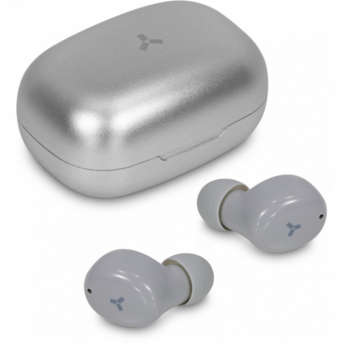 Беспроводные наушники ACCESSTYLE GRAIN TWS, серебристый Беспроводные наушники ACCESSTYLE GRAIN TWS, серебристый