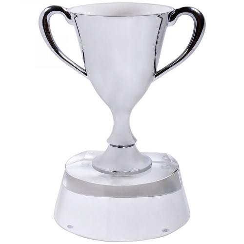 Стела  "Кубок победителя" в подарочной упаковке, 13х10х17 см, стекло, металл