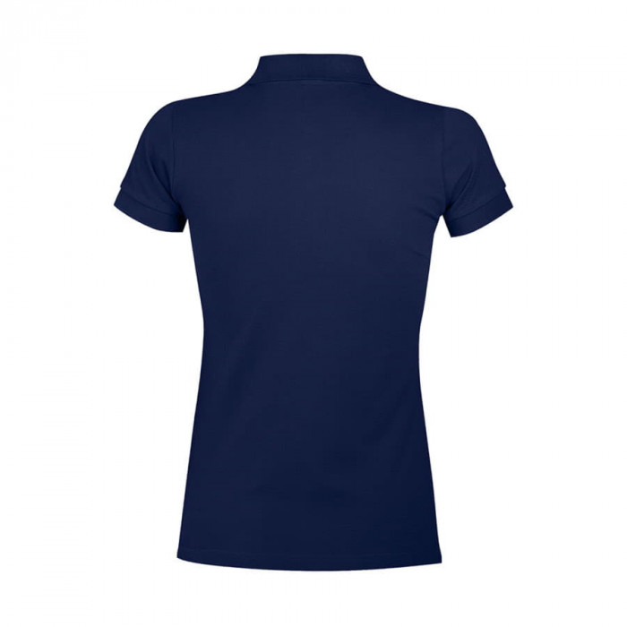 Поло "Portland Women", темно-синий, серый_XL, 100% х/б, 200г/м2