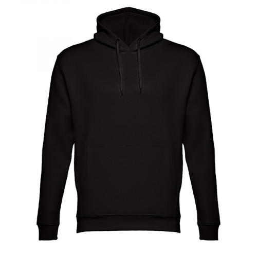 Толстовка мужская с капюшоном PHOENIX, черный, 3XL, 50% хлопок, 50% полиэстер, плотность 320 г/м2