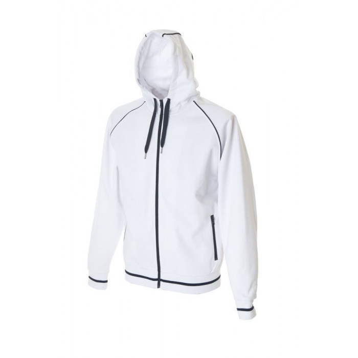 Толстовка мужская "COIMBRA" , белый, 3XL, 80% полиэстер, 20% хлопок, 320 г/м2