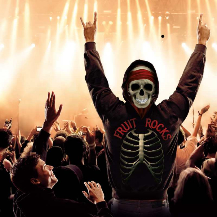 Толстовка Unique Hoodie,  черный_2XL, 80% хлопок, 20% полиэстер, 280 г/м2