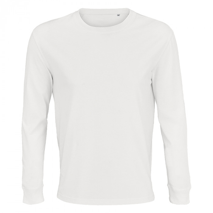 Футболка унисекс с длинным рукавом "PIONEER LSL", белый, 2XL, 100% хлопок, 175 г/м2