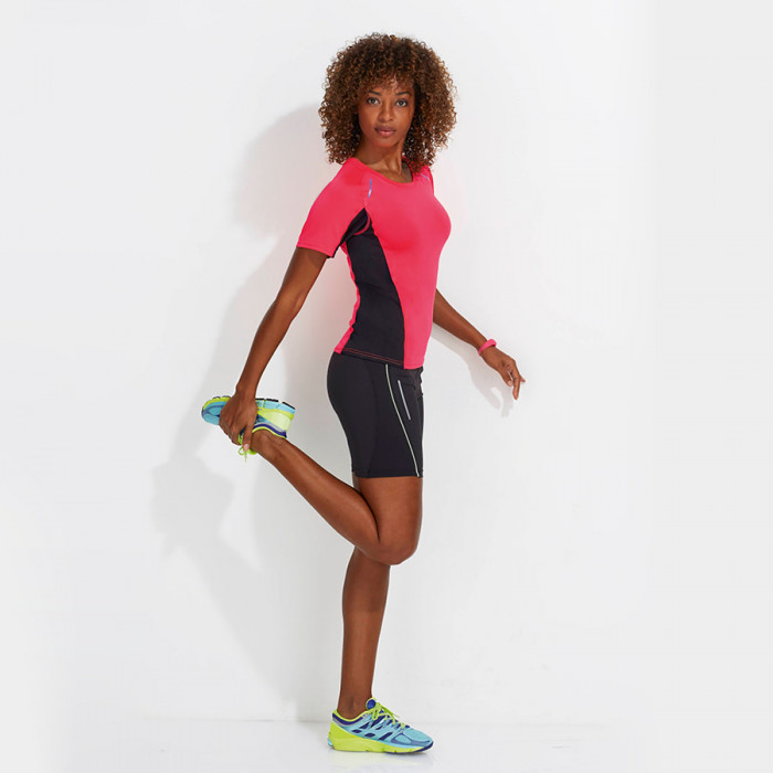 Футболка для бега "Sydney women", белый_XS, 92% полиэстер, 8% эластан, 180 г/м2