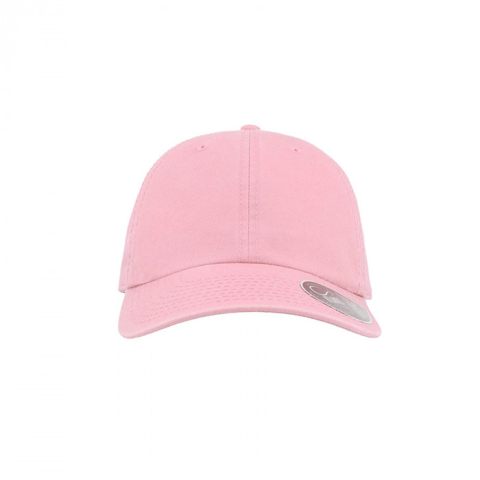 Бейсболка "DAD HAT", 6 клиньев, металлическая застежка, розовый, 100% хлопок, 280 г/м2