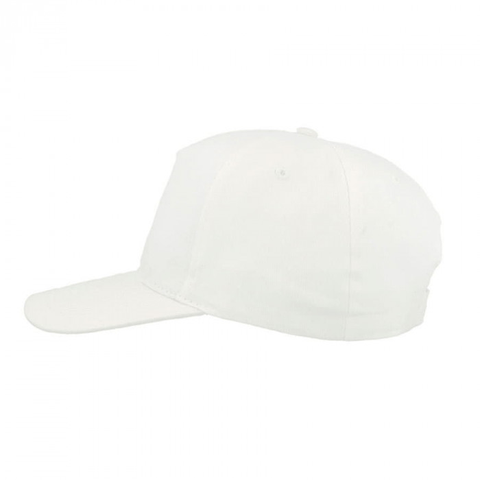 Бейсболка "START FIVE",  5 клиньев, застежка на липучке, белый, 100% хлопок, плотность 160 г/м2