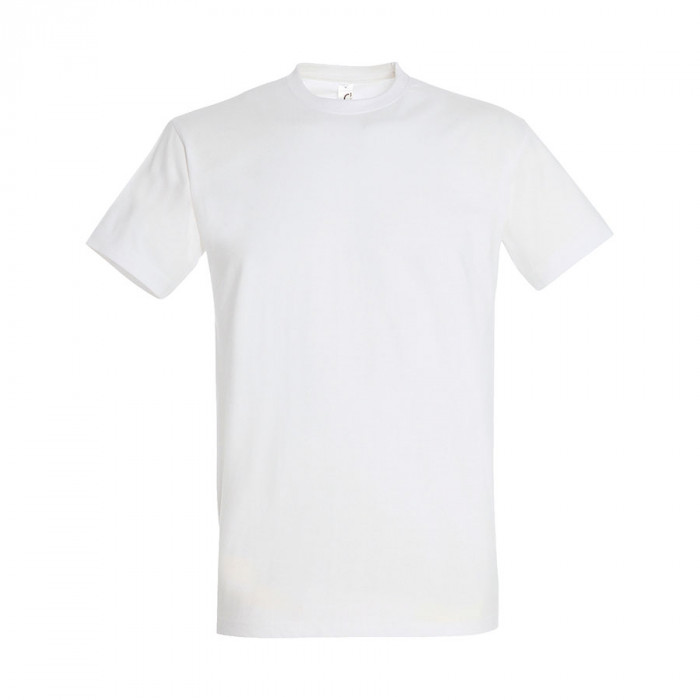 Футболка мужская IMPERIAL, белый, 2XL, 100% хлопок, 190 г/м2