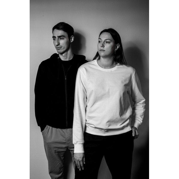 Толстовка мужская с капюшоном SELEN, черный, 2XL, 50 % хлопок, 50% полиэстер, 260 г/м2