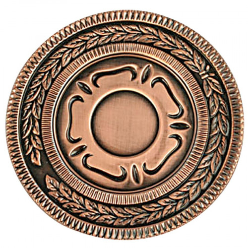 Медаль наградная  "Бронза", бронзовый, 12х12х2,2 см, D=8,7 см, металл, дерево, стекло, лазерная грави