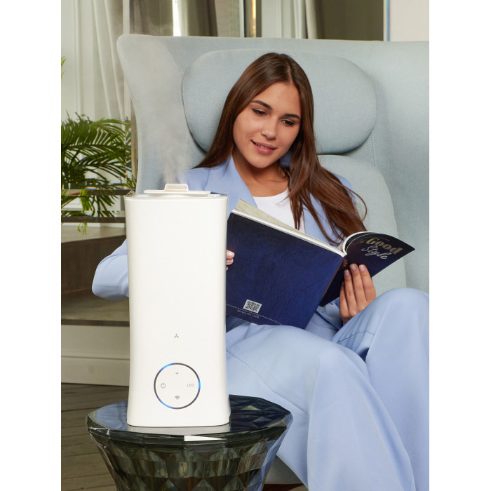 Увлажнитель воздуха ACCESSTYLE NATURAL 2S, белый, пластик