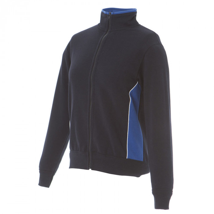 Толстовка мужская "CAGLIARI", темно-синий, ярко-синий_ L, 80% хлопок, 20% п/э, 280г/м2