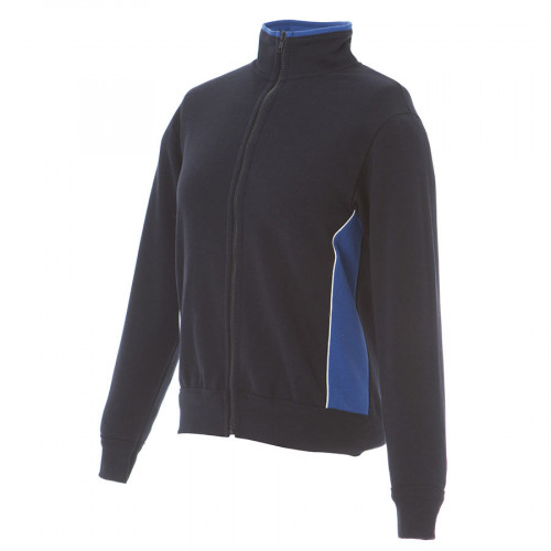 Толстовка мужская "CAGLIARI", темно-синий, ярко-синий_ XL, 80% хлопок, 20% п/э, 280г/м2