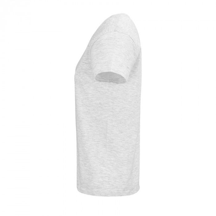 Футболка женская "CRUSADER WOMEN", св.серый меланж, 3XL, 100% органический хлопок, 150 г/м2