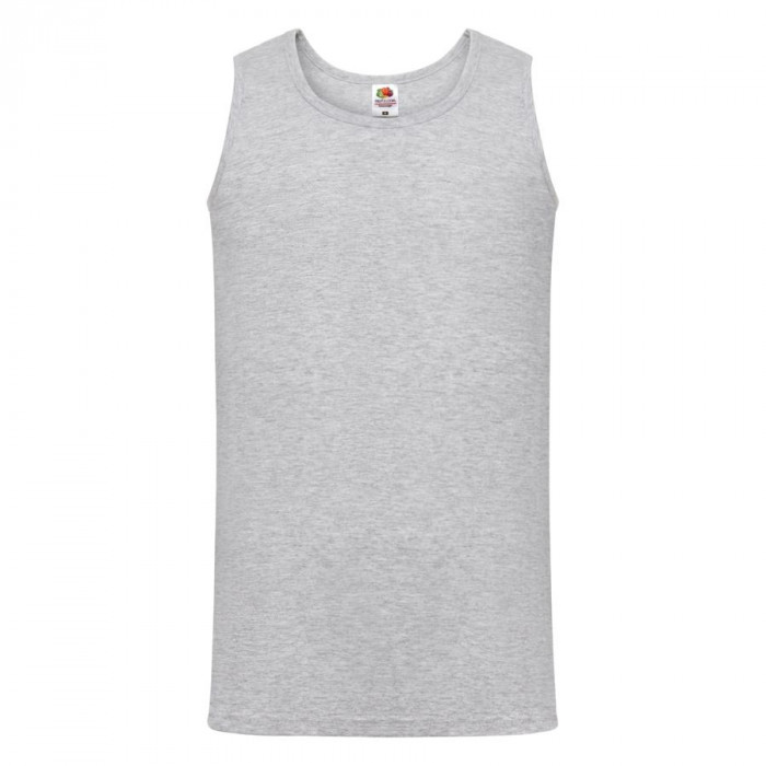 Майка мужская "Athletic Vest", серый_L, 100% х/б, 160 г/м2