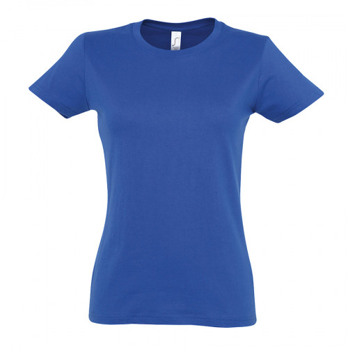 Футболка женская IMPERIAL WOMEN, ярко-синий_2XL, 100% х/б, 190 г/м2