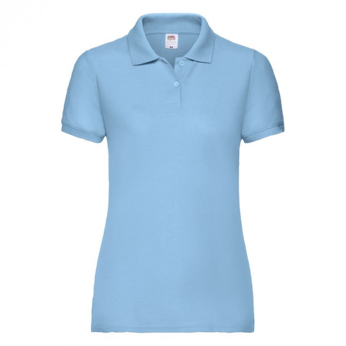 Поло женское "Lady-Fit 65/35 Polo", небесно-голубой_XL, 65% п/э, 35% х/б, 180 г/м2