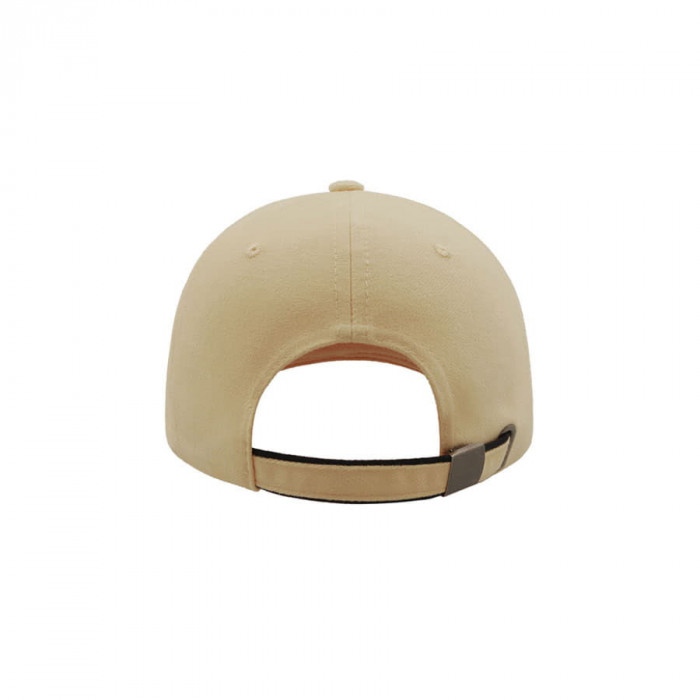 Бейсболка "PIPING SANDWICH", 6 клиньев, металлическая застежка,  натуральный, 100% хлопок, 320 г/м2