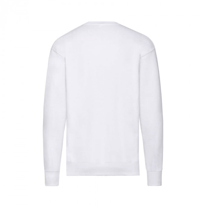 Толстовка мужская без начеса "Lightweight Set-in Sweat", белый, M, 80% х/б 20% полиэстер, 240 г/м2