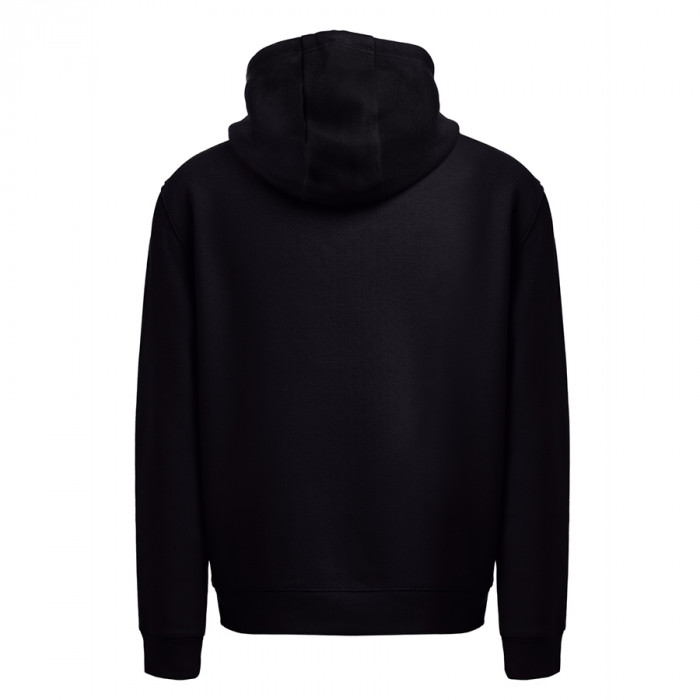 Толстовка мужская с капюшоном KARACHI, черный, XL, 80% хлопок, 20% полиэстер, плотность 280 г/м2