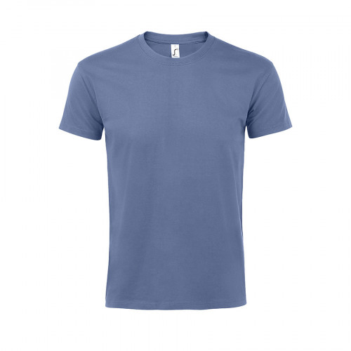 Футболка мужская IMPERIAL, сиренево-синий, 2XL, 100% хлопок, 190г/м2