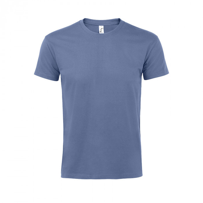 Футболка мужская IMPERIAL, сиренево-синий, 2XL, 100% хлопок, 190г/м2