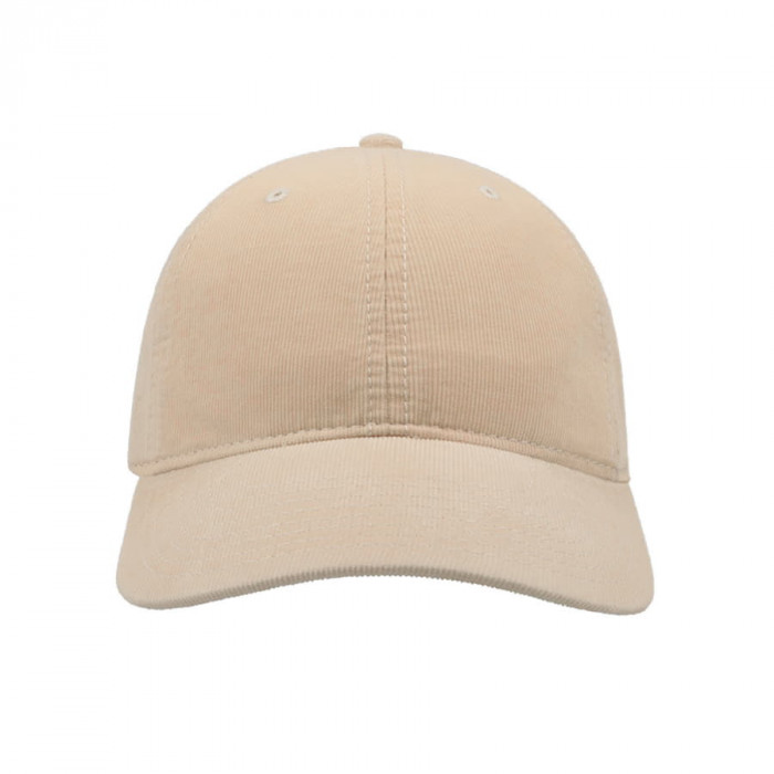 Бейсболка "CREEP", 6 клиньев, металлическая застежка, бежевый, 100% хлопок, 270 г/м2