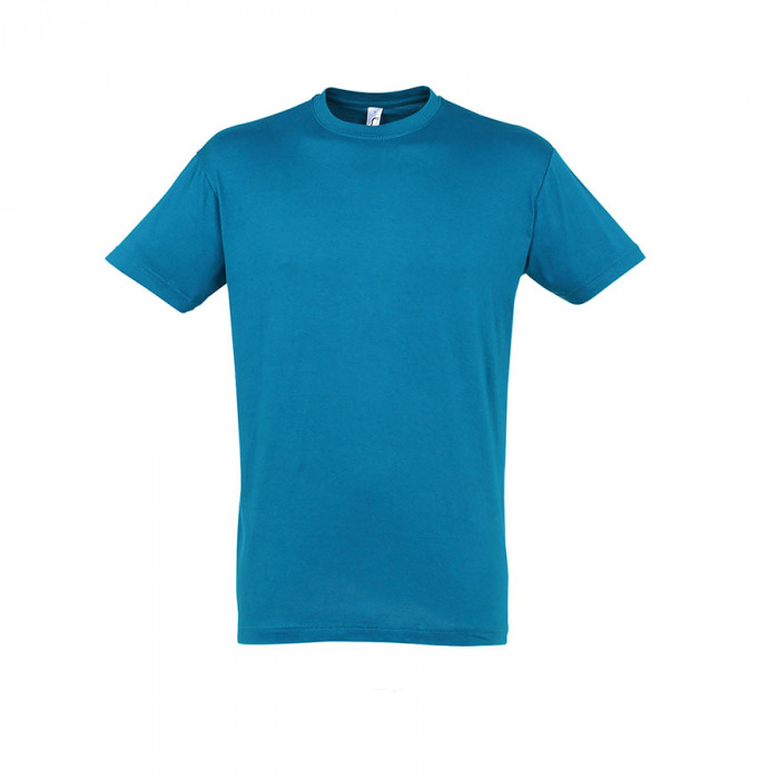 Футболка мужская REGENT, лазурный, XXS, 100% хлопок, 150 г/м2