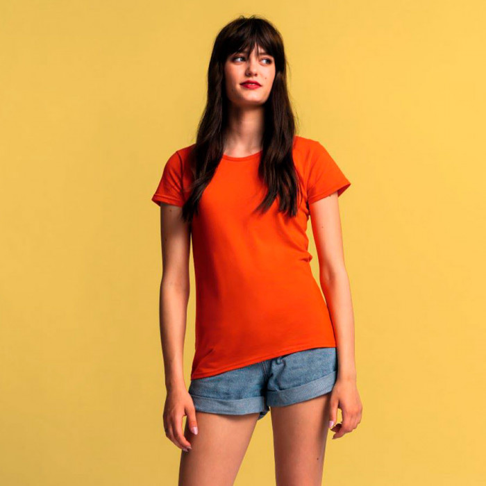 Футболка "Ladies Iconic", красный, 2XL, 100% хлопок, 150 г/м2