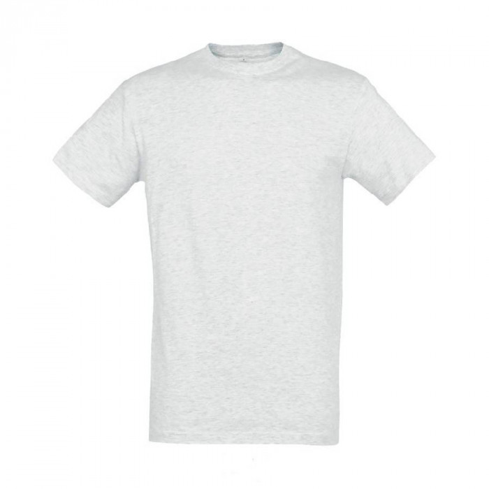 Футболка мужская REGENT, светло-серый меланж, 3XL, 98% хлопок 2% вискоза, 150 г/м2