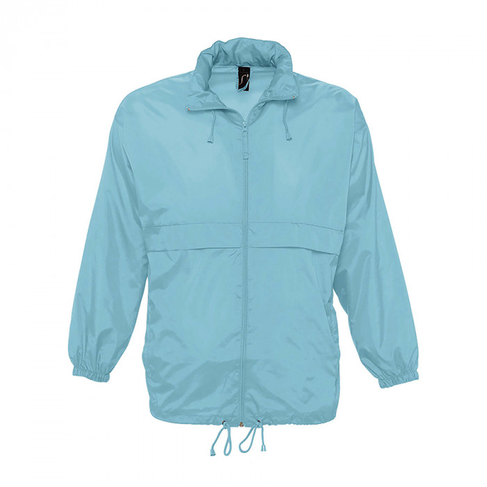 Ветровка мужская SURF, бирюзовый, XS, 100% нейлон, 210Т Ветровка мужская SURF, бирюзовый, XS, 100% нейлон, 210Т