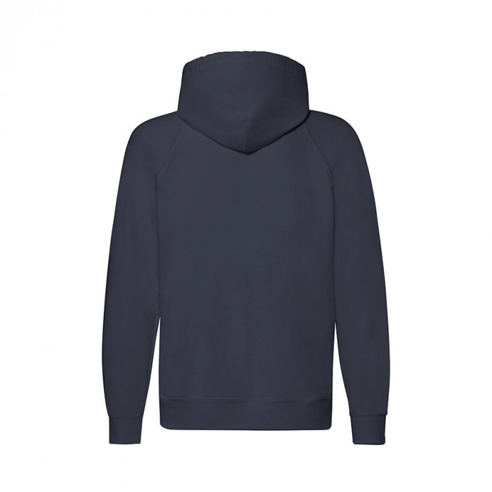 Толстовка без начеса "Lightweight Hooded Sweat",  темно-синий, L, 80% х/б 20% полиэстер, 240 г/м2